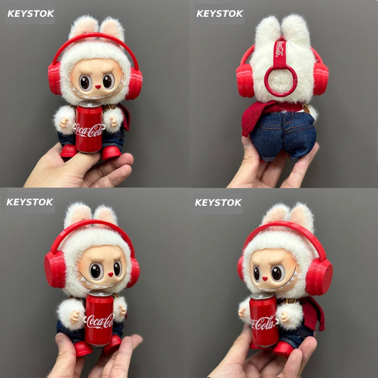 π§ AMU Piggy x Coca-Cola Plush Keychain Doll