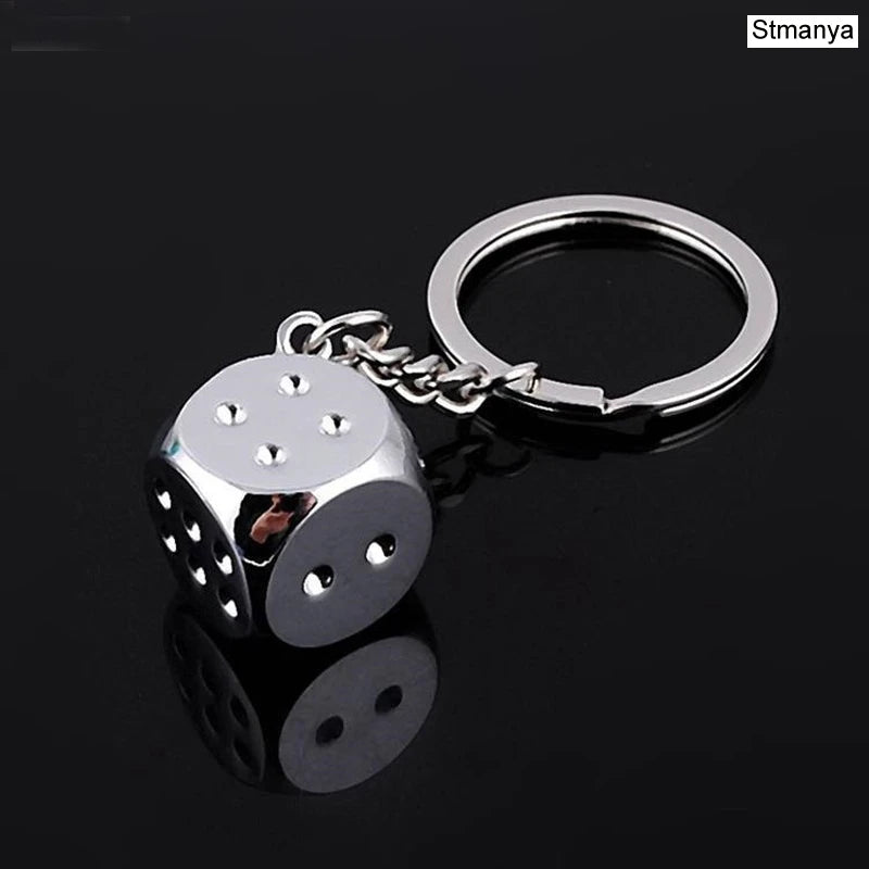 πΈπ² Cool Metal Keychains β Guitar & Dice Edition