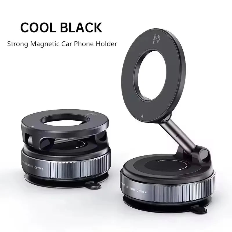 Magnetic Vacuum Suction Phone Holder for Car & Desk