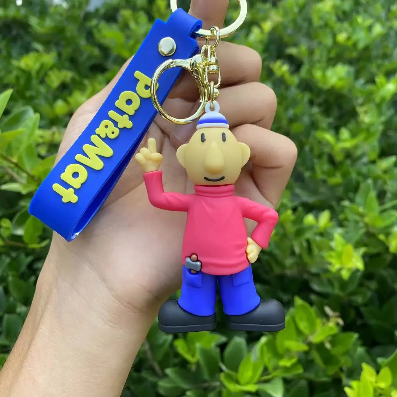 Pat & Mat Keychain Duo β Funny Cartoon Characters π§°π§