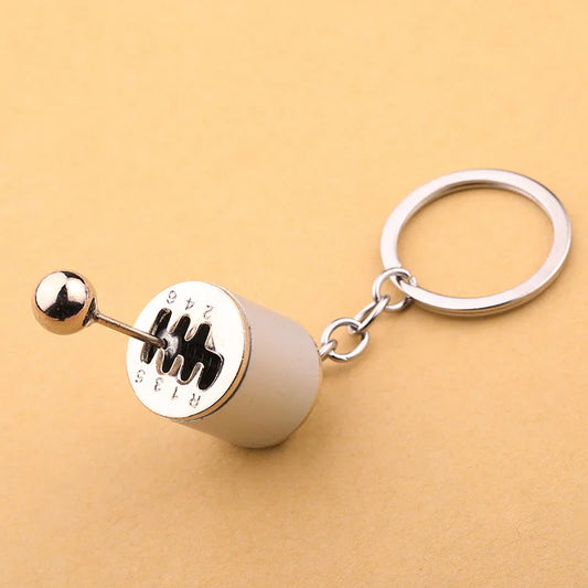 Six Gear Shift Keychain - For True Car Lovers