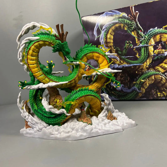 🌟 Dragon Ball Shenron & Goku Figure – 24cm Collector's Model