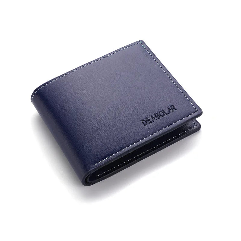 π€ Sleek & Slim PU Leather Menβs Wallet β Everyday Style, Effortlessly Cool