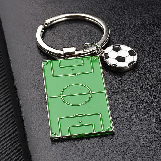 โฝ Football Field Keychain โ For True Soccer Fans! ๐ข