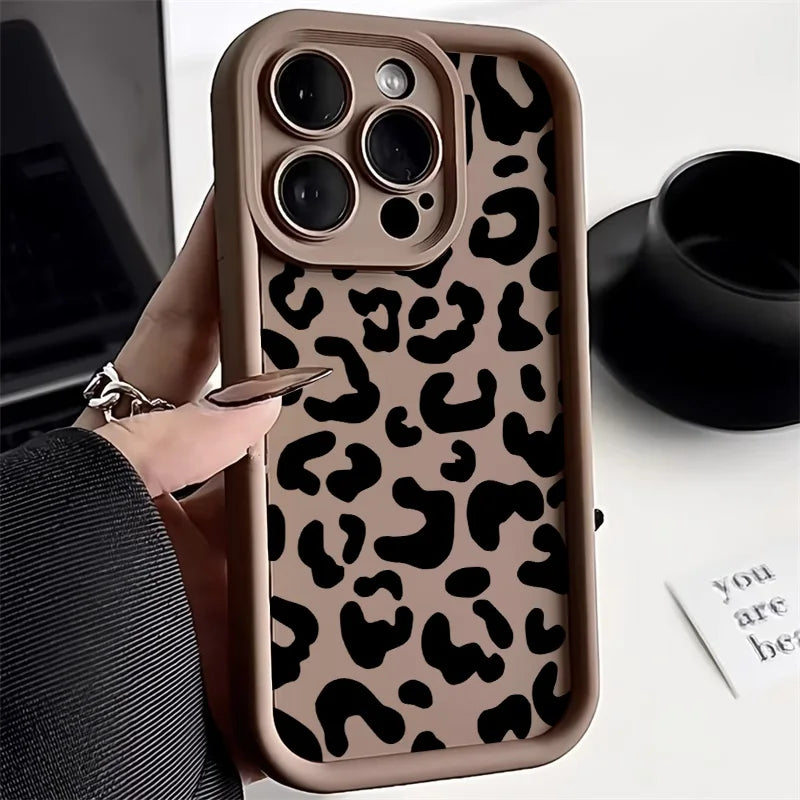 π Leopard Print Case β Stylish & Shockproof for iPhone | Bold Animal Pattern