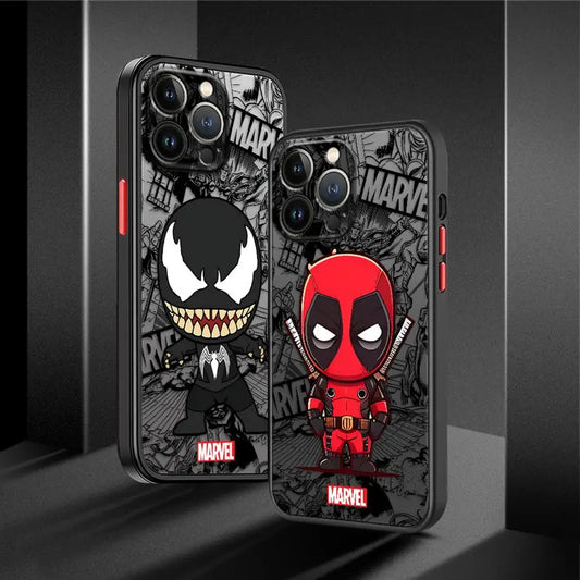 π± Marvel Superhero Case β Deadpool & Venom Edition π₯