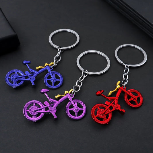 Colorful Mini Bicycle Keychain β Fun & Sporty Style! π