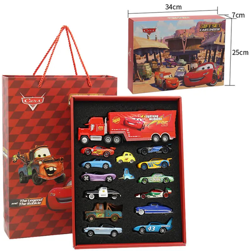 π Disney Pixar Cars 3 Diecast Set β Lightning McQueen & Friends π