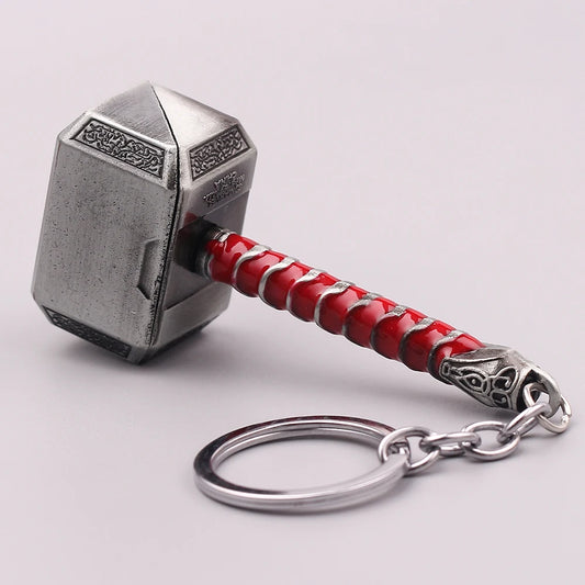 ๐ ๏ธ Thorโs Hammer Keychain โ Mini Mjรถlnir Power in Your Pocket! โก