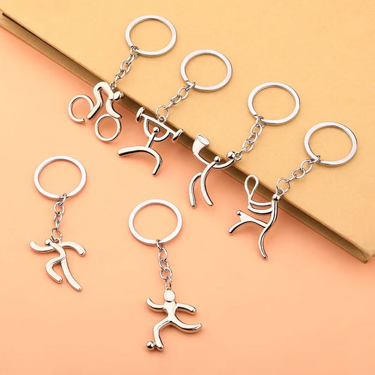 🚴♂️ Minimalist Bicycle Keychain – Perfect for Cyclists!