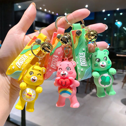 π» Colorful Bear Keychain Duo β Cute & Cheerful Accessory! π