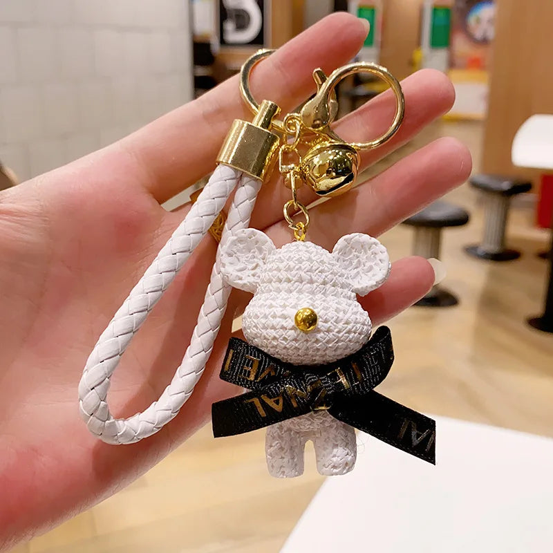 π§Έ Cyber Bear Keychain β Futuristic Style with Personality!