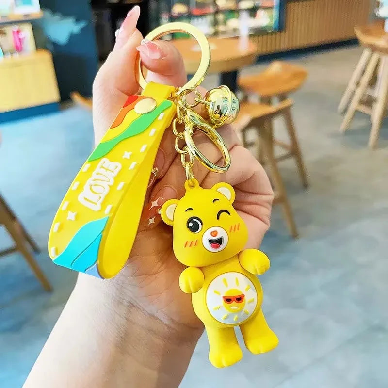 π» Colorful Bear Keychain Duo β Cute & Cheerful Accessory! π