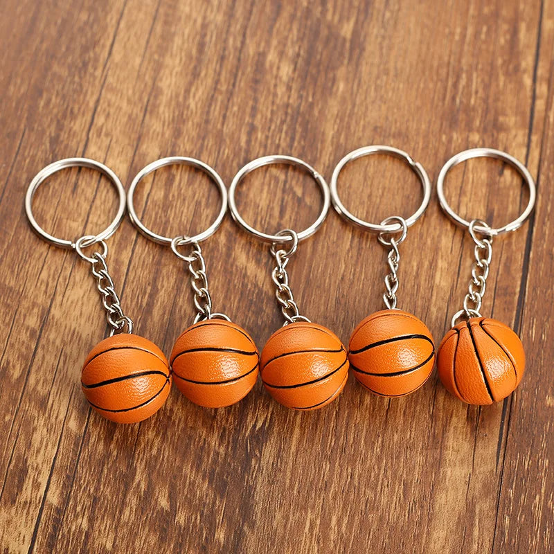 Hoop Dreams Mini Basketball Keychain