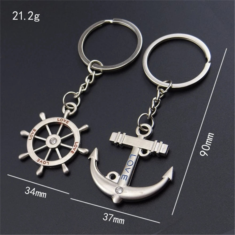 ππ« 2pcs Romantic Couple Keychains β Love Letter & Doll Design