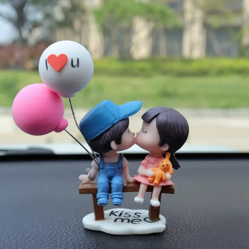 ππ Cute Cartoon Couples Figurines β Love That Rides With You!