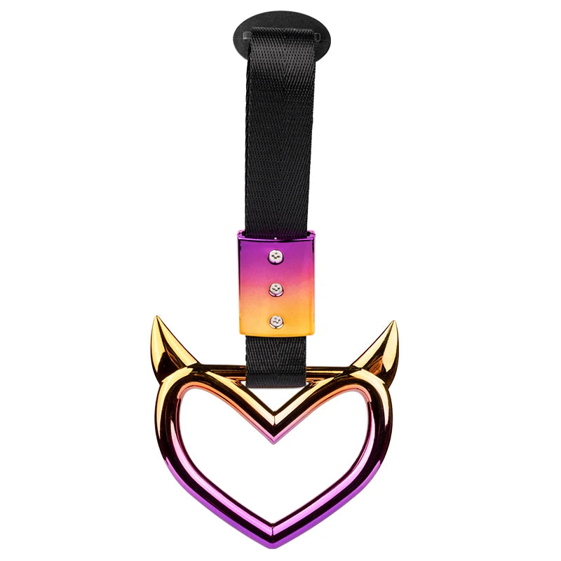 π§ Heart-Shaped JDM Tsurikawa Handle Ring β Drift with Style! π