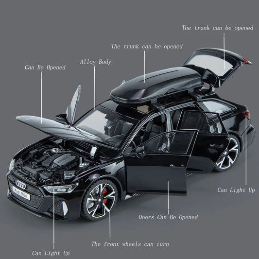 π 1:32 Audi RS6 Diecast Model Car πβ¨