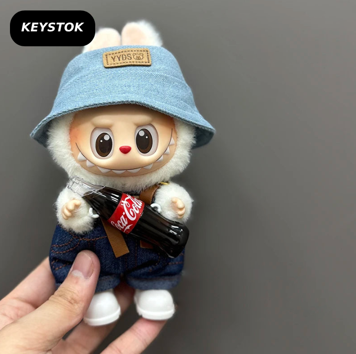 🎧 AMU Piggy x Coca-Cola Plush Keychain Doll