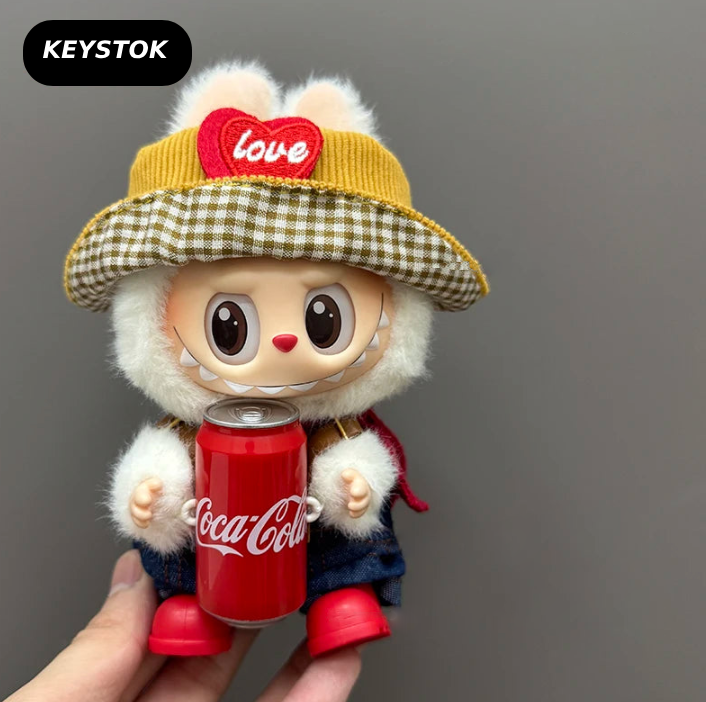 🎧 AMU Piggy x Coca-Cola Plush Keychain Doll