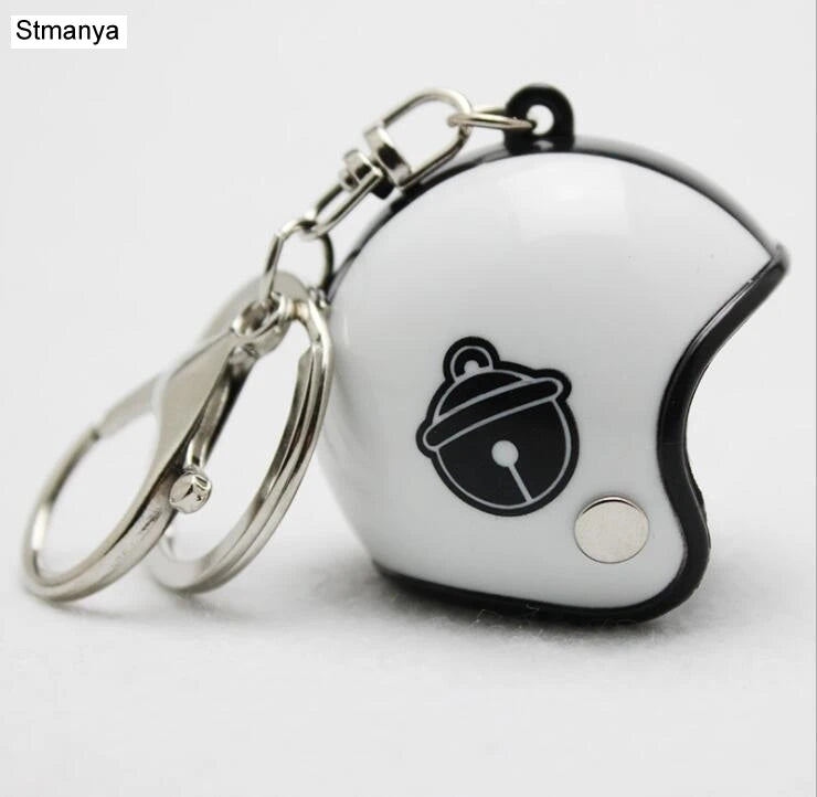 ⭐ Mini Helmet Keychain – Colorful Biker Style Charm 🏍️
