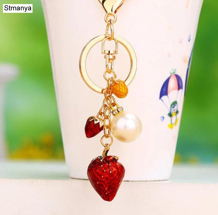 💎 Crystal Car Keychain – Sparkling & Stylish Bag Charm ✨