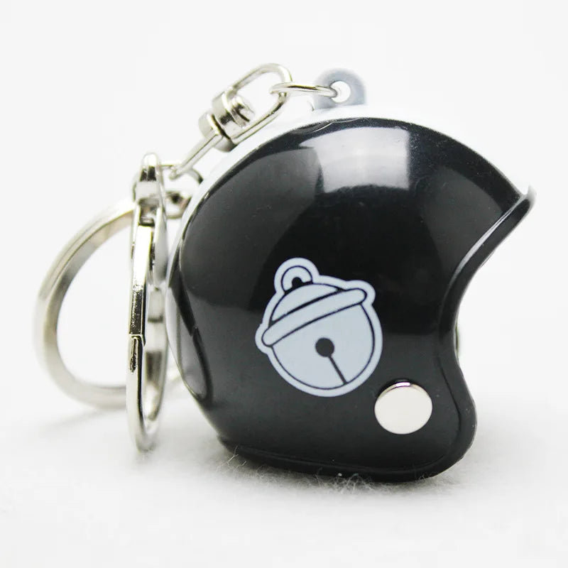 ⭐ Mini Helmet Keychain – Colorful Biker Style Charm 🏍️