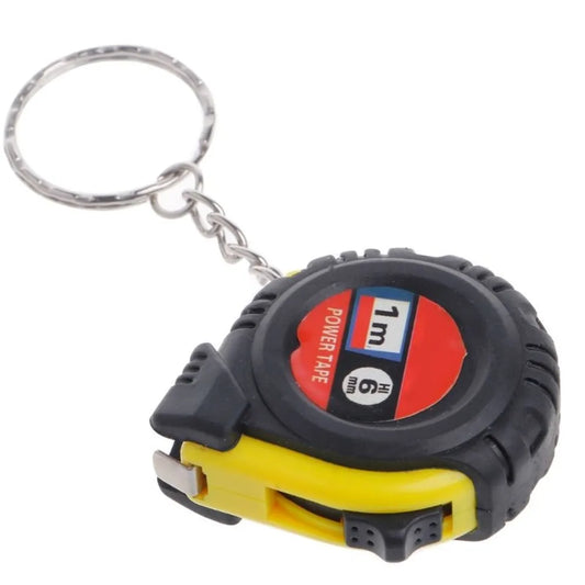 📏Mini Tape Measure Keychain – 1m Retractable Pocket Ruler