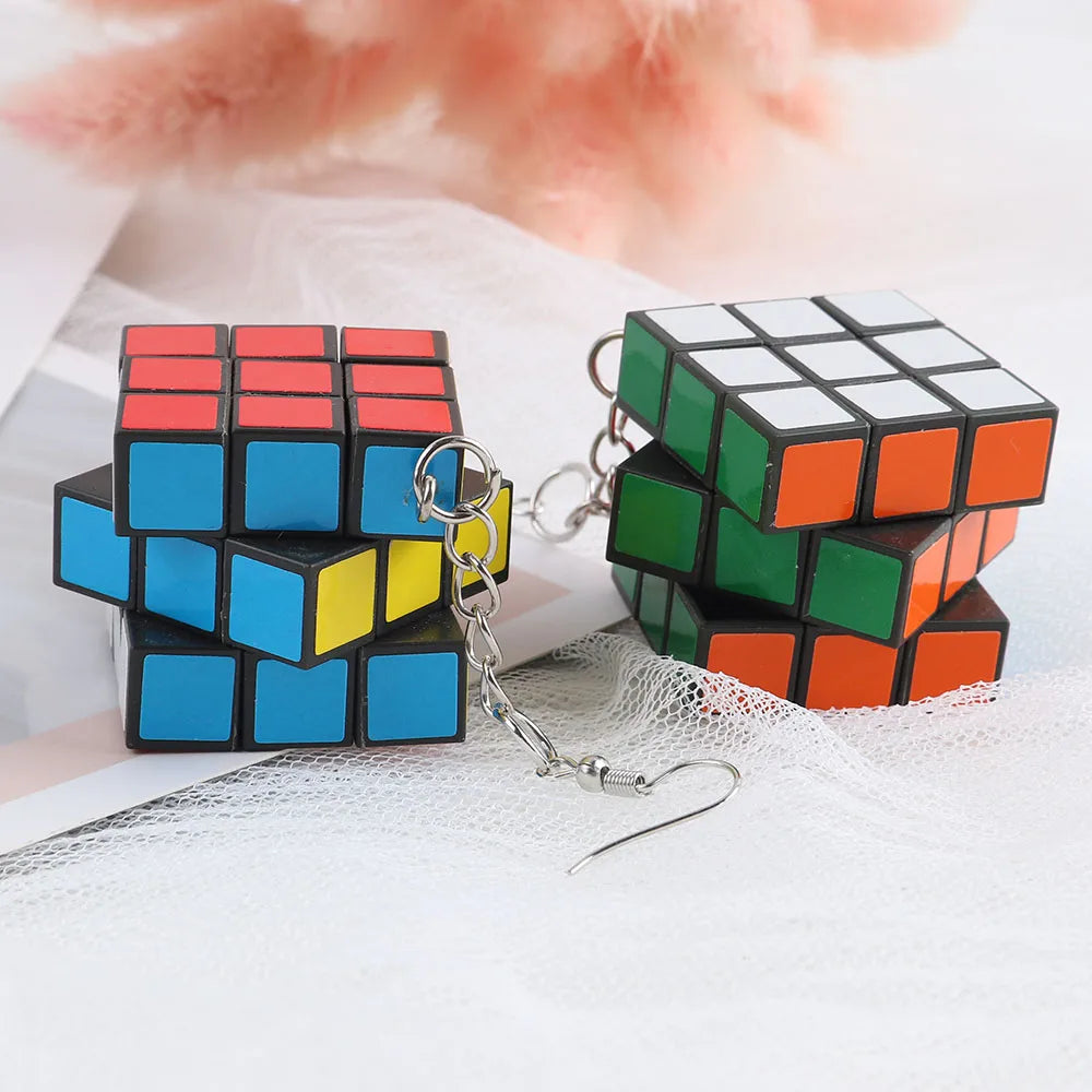 🧠🔑 Mini 3x3 Rubik's Cube Keychain – Pocket Puzzle Toy for Smart Fun!