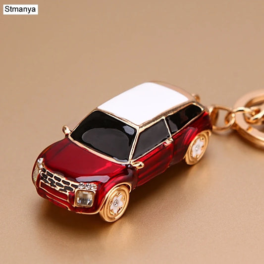 💎 Crystal Car Keychain – Sparkling & Stylish Bag Charm ✨