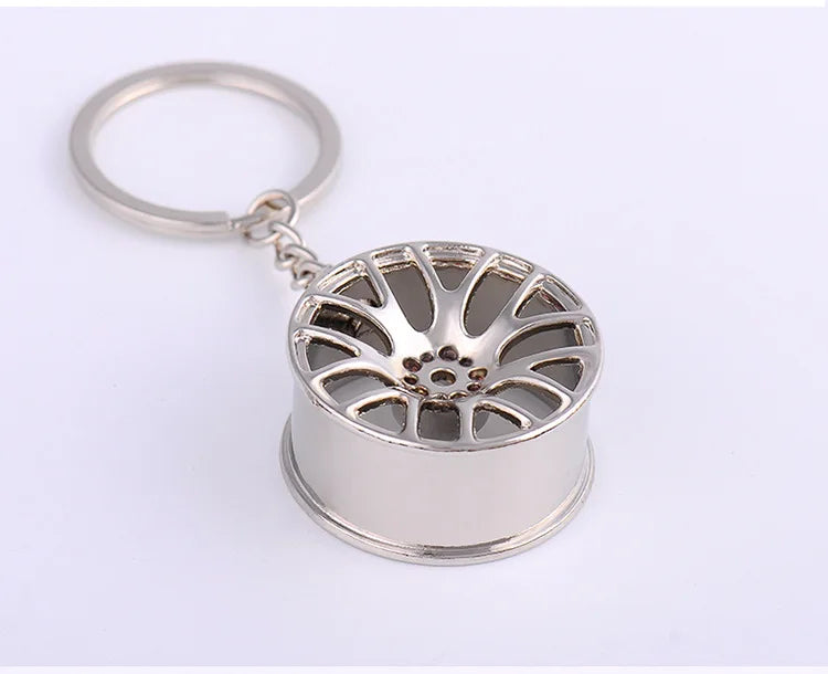 🏎️✨ Turbo Rim Keychain 🔑🔥