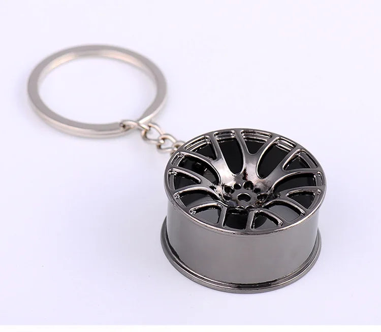 🏎️✨ Turbo Rim Keychain 🔑🔥