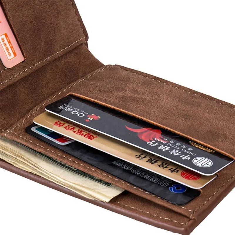 🖤 Slim & Smart – Business Style Wallet with Coin Zipper