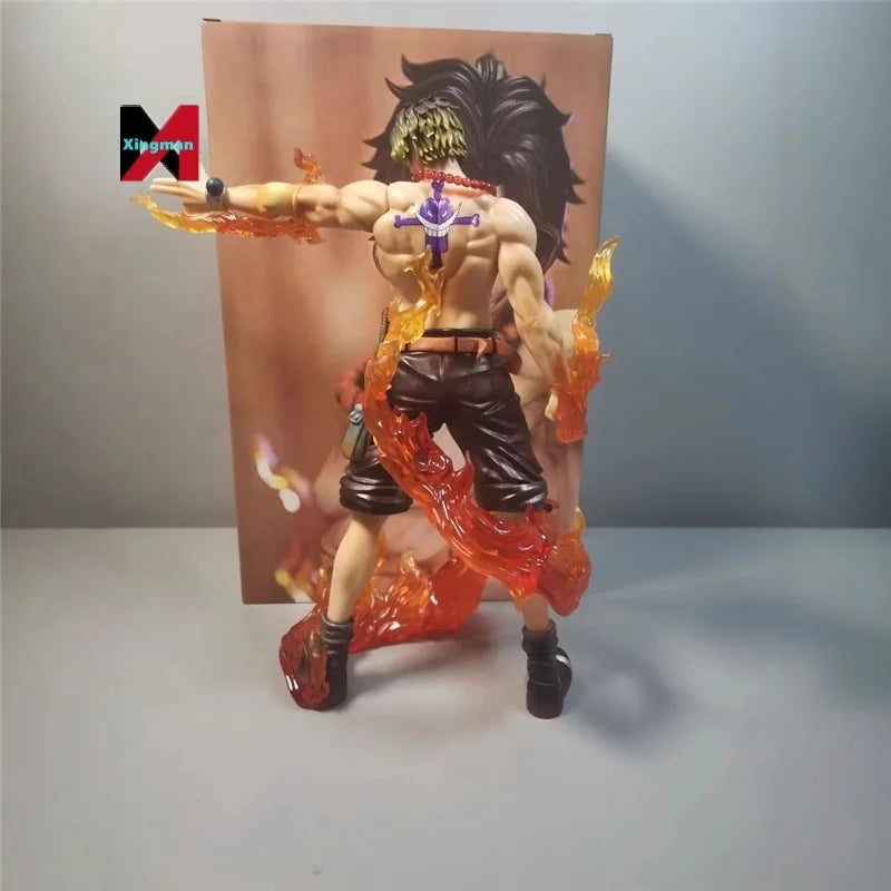 🧯🔥 “Fire Fist Ace” Anime Action Figure – One Piece Collectible Statue 🏴‍☠️✨