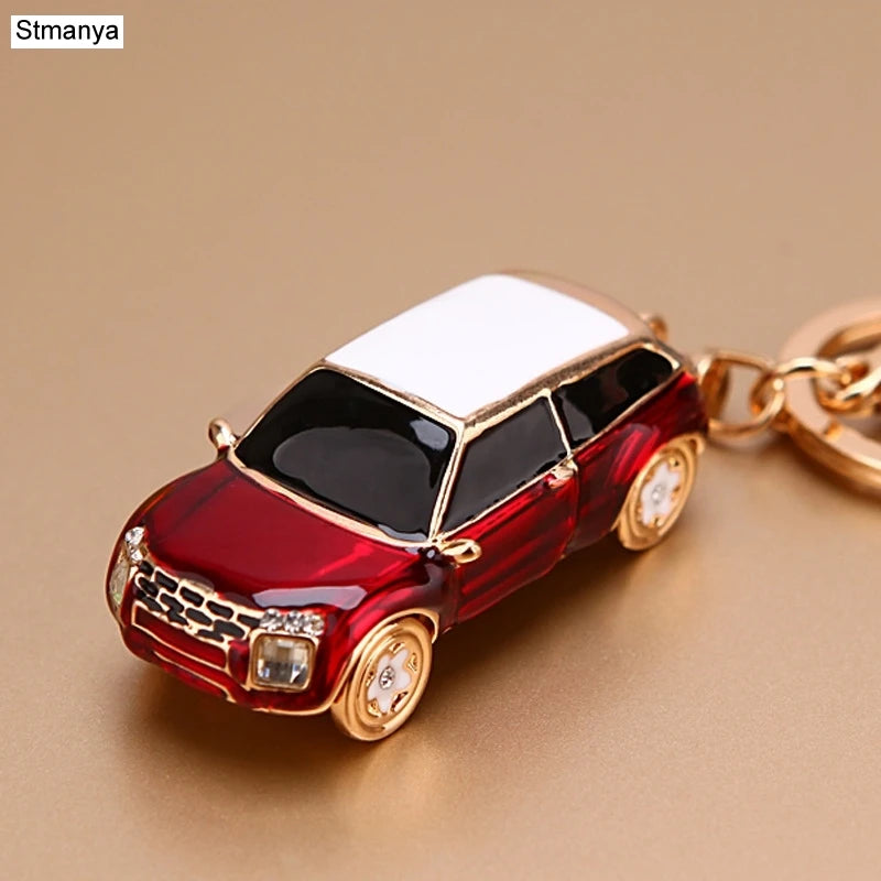 💎 Crystal Car Keychain – Sparkling & Stylish Bag Charm ✨
