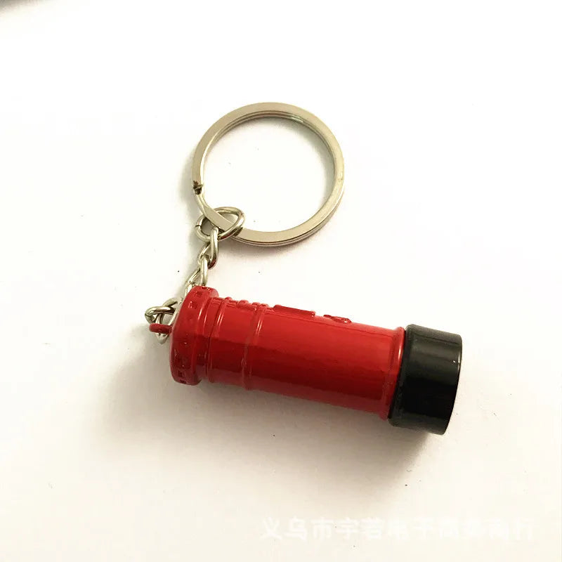 ✨🚌📮 London Charm Keychain Set 🕰️