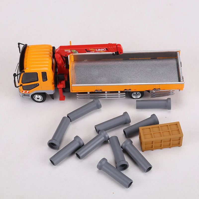 🚛 Die-Cast Crane Truck Model – Heavy-Duty Realism for Collectors & Enthusiasts 🏗️