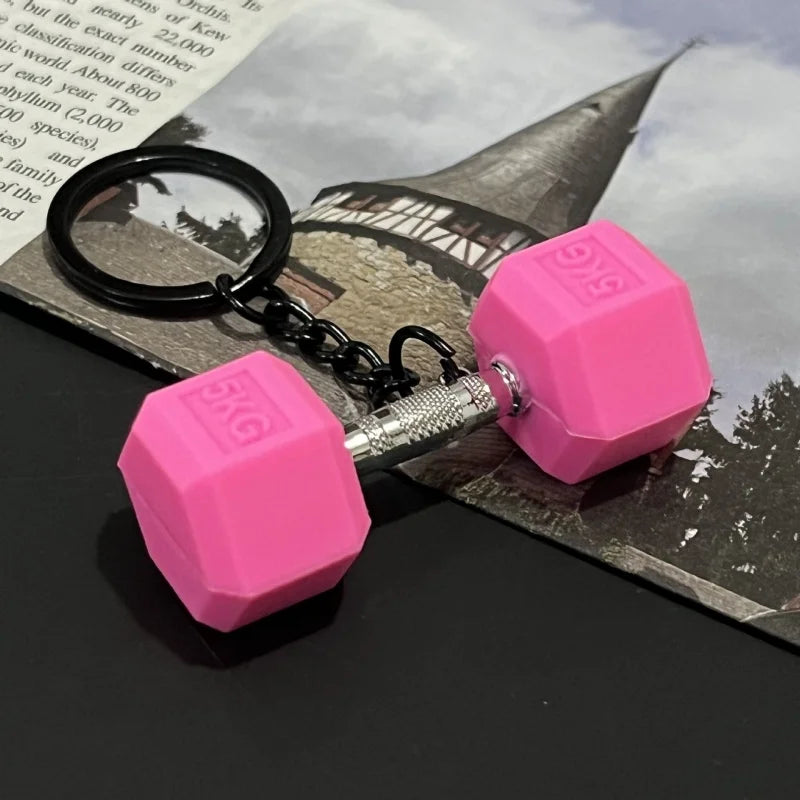 💪 DIY Silicone Barbell Keychain – Fitness Accessory for Gym Lovers 🏋️‍♂️
