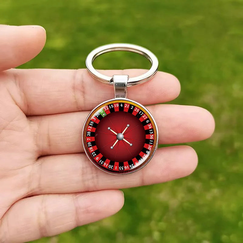 🎰Roulette Wheel Keychain – Spin Into Style!