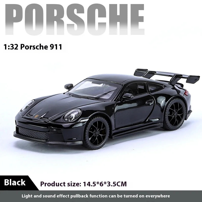 🏁 1:32 Porsche 911 GT3 RS Diecast Alloy Sports Car Model