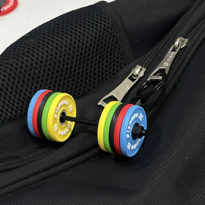 💪 DIY Silicone Barbell Keychain – Fitness Accessory for Gym Lovers 🏋️‍♂️