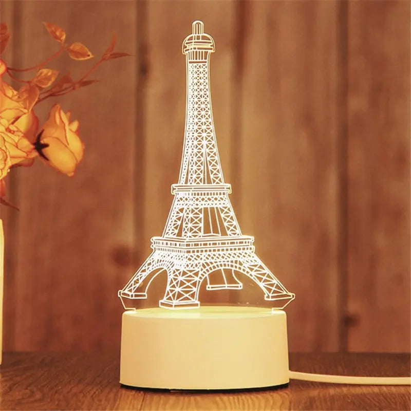 💡 Romantic LED Acrylic Night Light – The Perfect Gift for Any Occasion 🌙