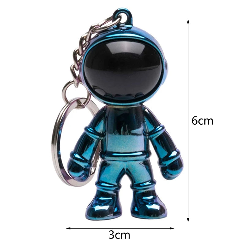 🚀👨🚀 Metallic Astronaut Keychain Collection 👨🚀🚀