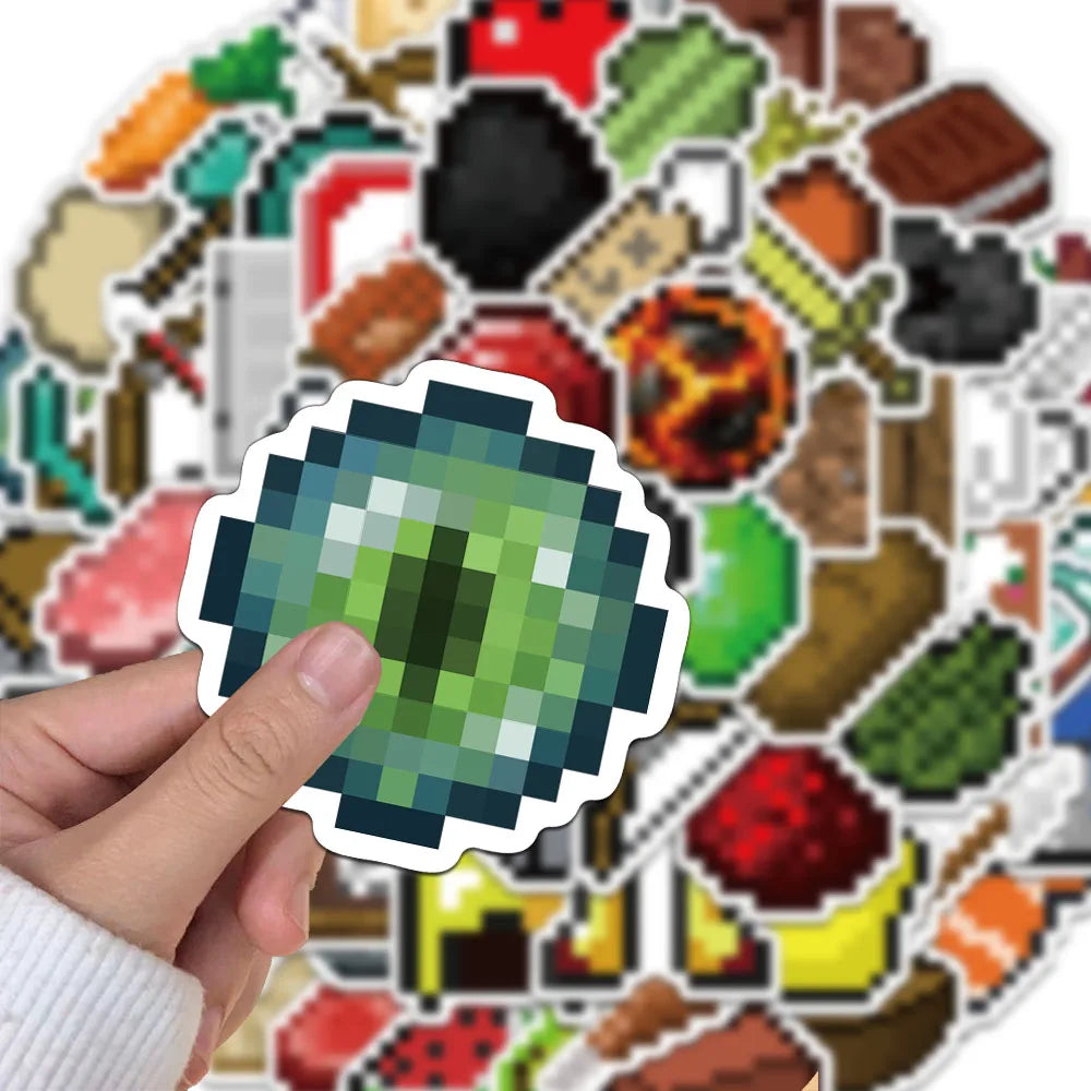 🎮✨ PixelCraft Sticker Pack 🧩🪄