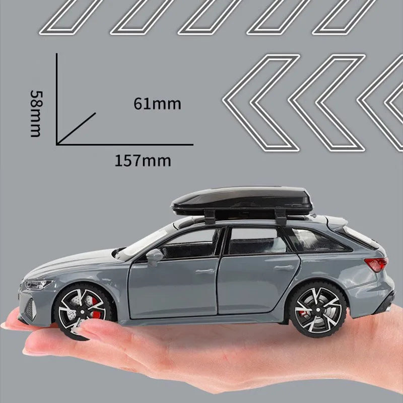 🏁 1:32 Audi RS6 Diecast Model Car 🚗✨