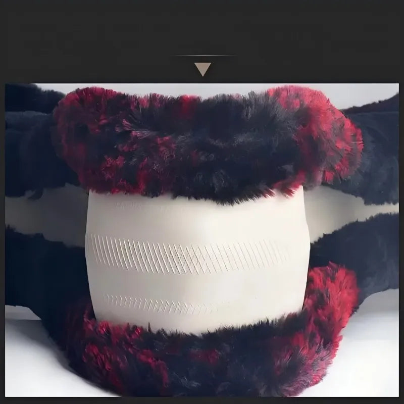 Soft Plush Winter Steering Wheel Cover