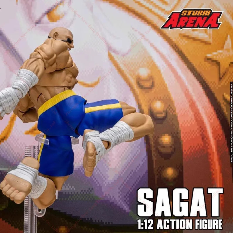 🥊 Sagat Action Figure - Street Fighter Collectible Masterpiece