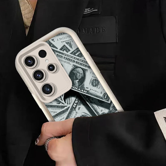 💵 Dollar Banknote Case – Stylish Wallet Cover for Samsung Galaxy