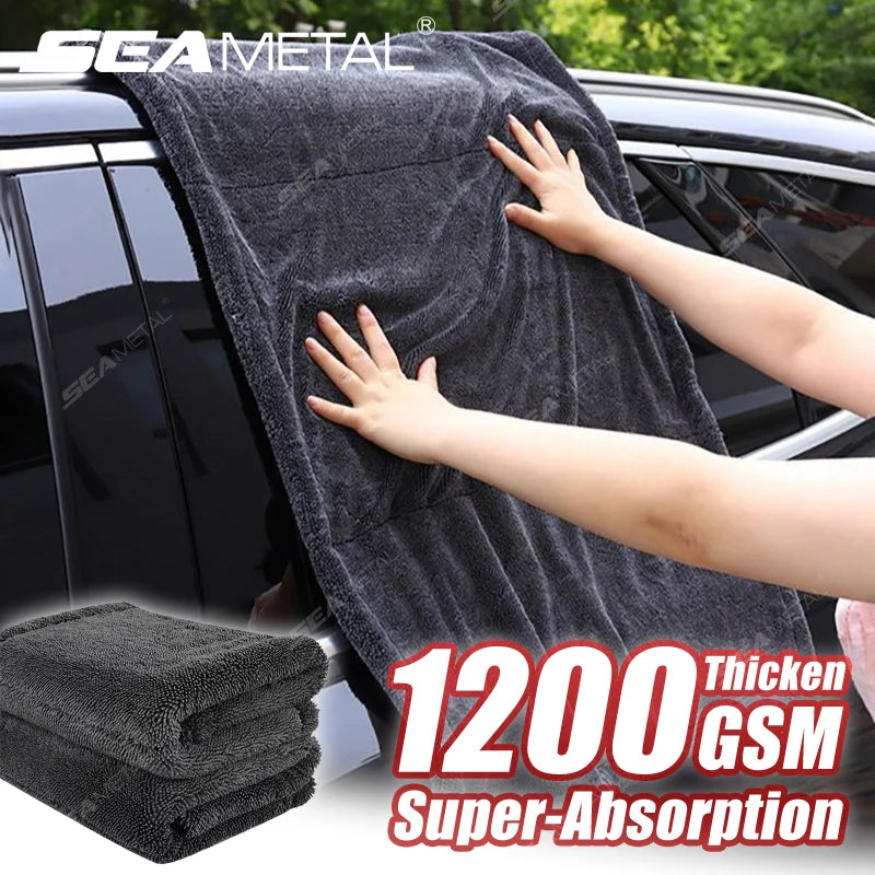 1200GSM Super Absorbent Microfiber Car Drying Towel