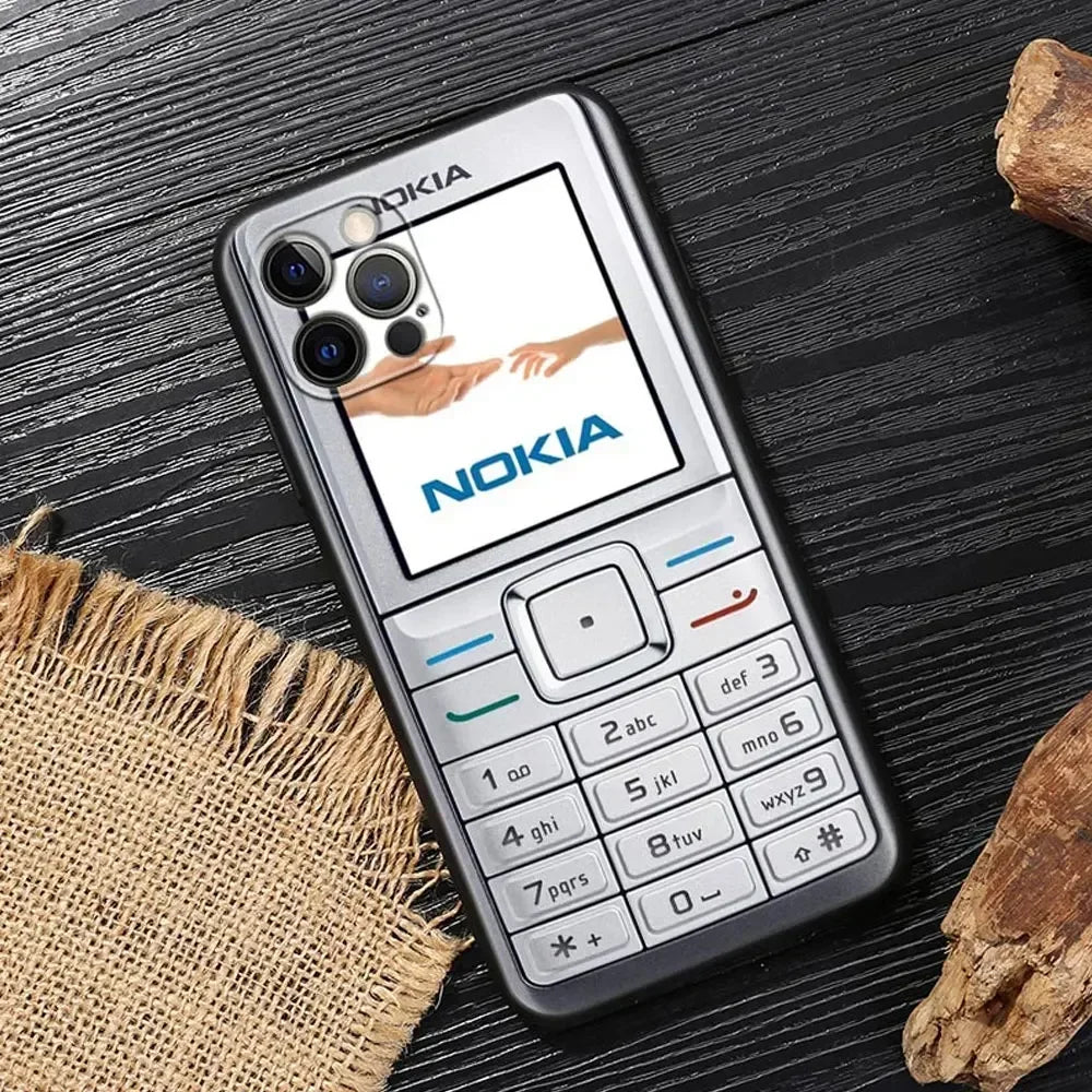 📱 Retro Cell Phone Style iPhone Case – Classic Mobile Series